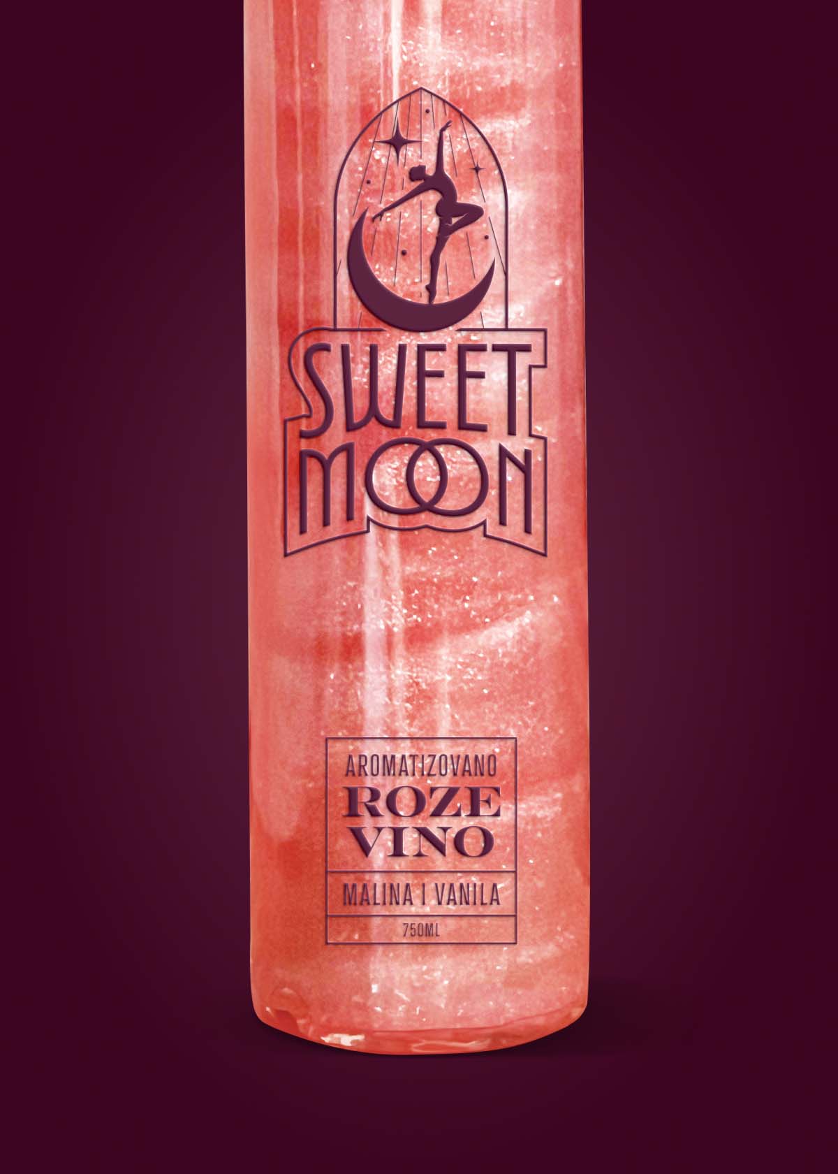 sokolov zamak vinarija sweet moon roze vino