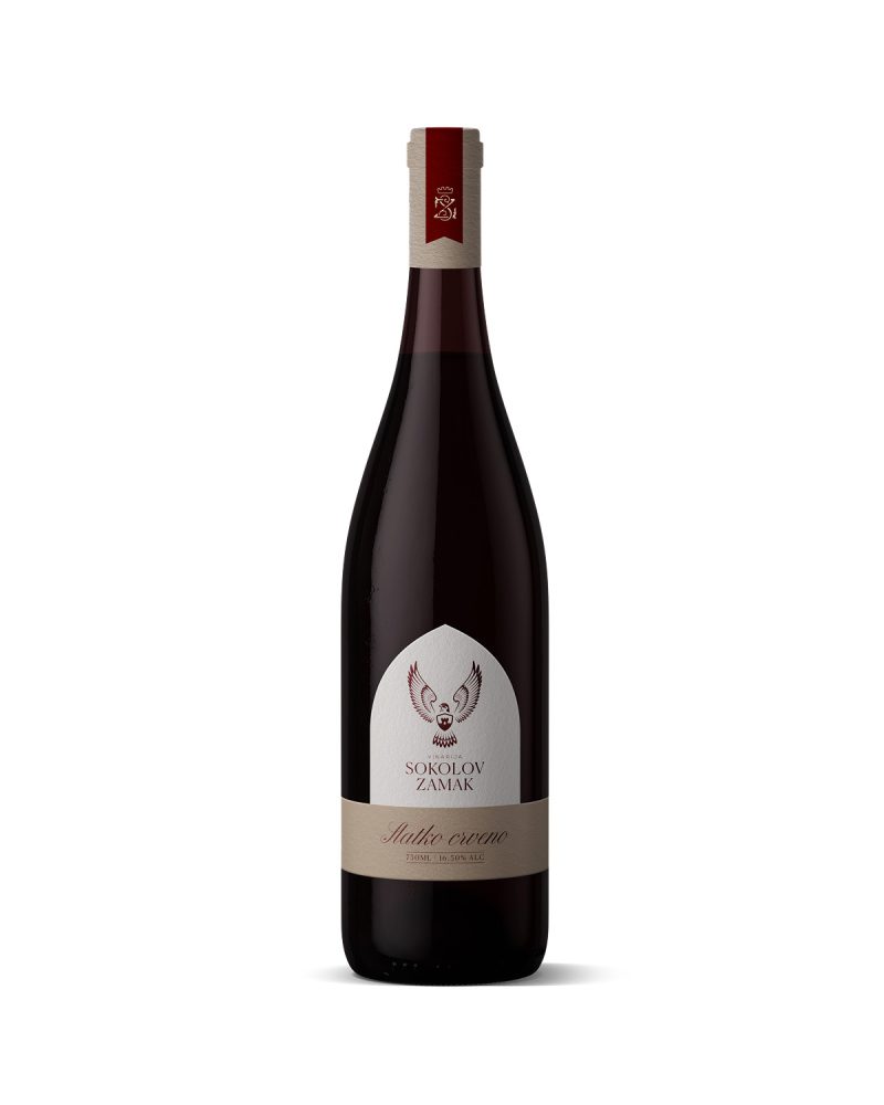 sokolov zamak vinarija sokolovo slatko crveno vino